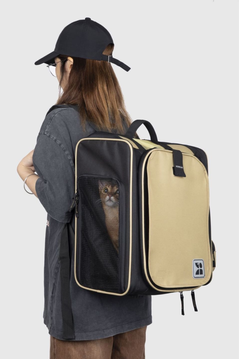 Backpack Pet Carrier | Tent Backpack - honeydewpets