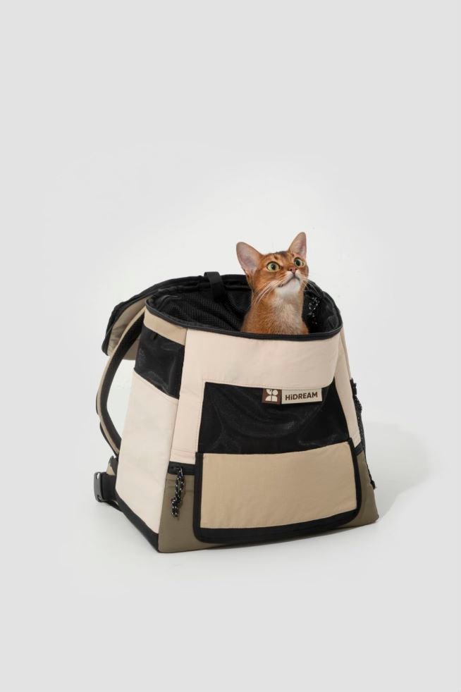 Handsfree Pet Backpack | Front and Back Use - honeydewpets